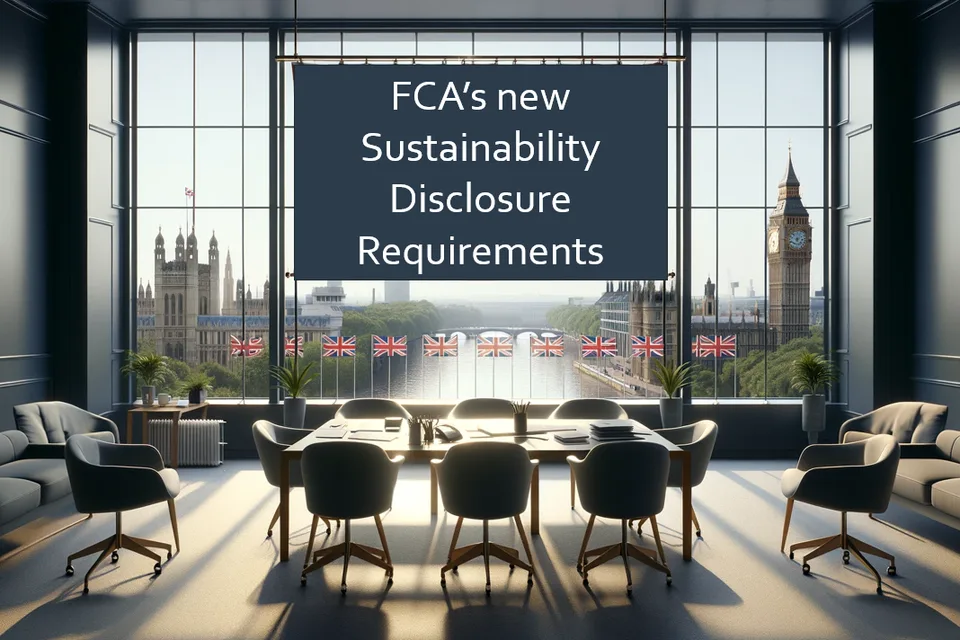 What are the FCA’s new Sustainability Disclosure Requirements?